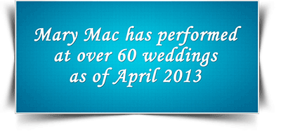 DJ Mary Mac has performed over 60 weddings